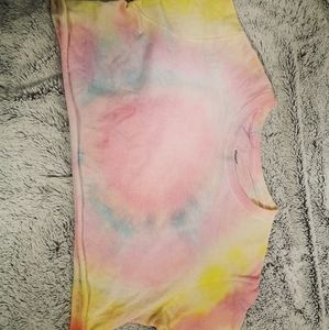 6 FOR $6 HAND DYED AND CROPPED TEE